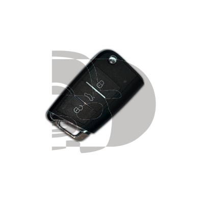 TELEMANDO GENERACION VVDI MQB SUPER REMOTO 3 BOT