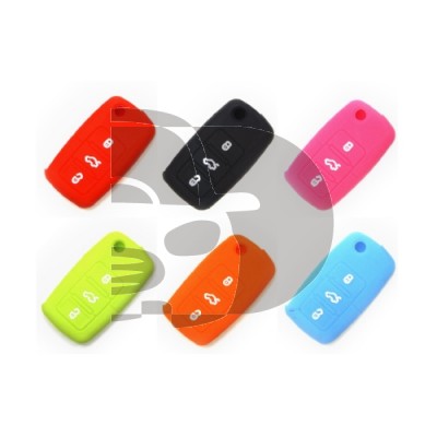 KIT FUNDAS MANDO VW-SEAT-SKODA 3 BOTONES