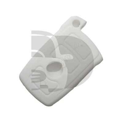 HOUSSE TELECOMMANDE BMW BLANC  4 BOUTONS NON RIGID