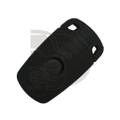 HOUSSE TELECOMMANDE NOIR ET BLEU 4 BOUTONS