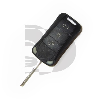 COQUE PLIABLE PORSCHE 3 BOUTONS (HU66)