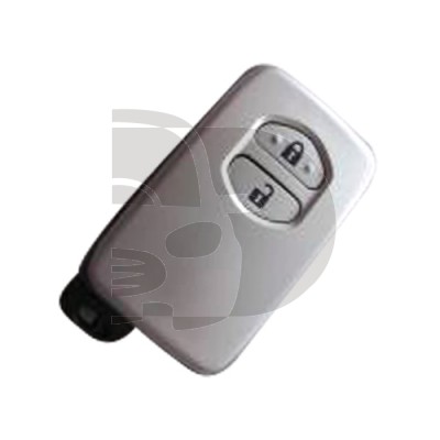 CARCASA TOYOTA  2 BOT KEYLESS TOY48 GRIS