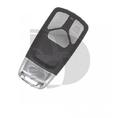CARCASA MANDO KEYLESS AUDI 3 BOTONES