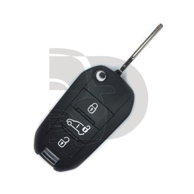 LLAVE+ MANDO PLEG CITROEN JUMPY 2017> ID47  HU83