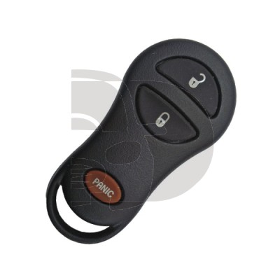 COQUE TELECOMMANDE CHRYSLER 2+1 BOUTON