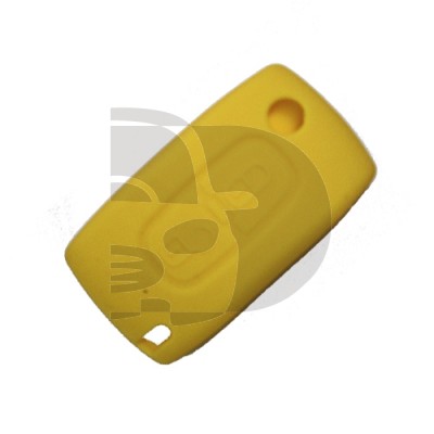 HOUSSE TELECOMMANDE CITROËN/PEUGEOT JAUNE