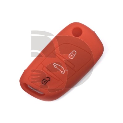 FUNDA MANDO  CITROEN DS ROJO 3  BOTONES