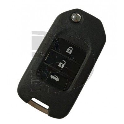 CARCASA MANDO PLEG HONDA JAZZ 3 BOT  HON66