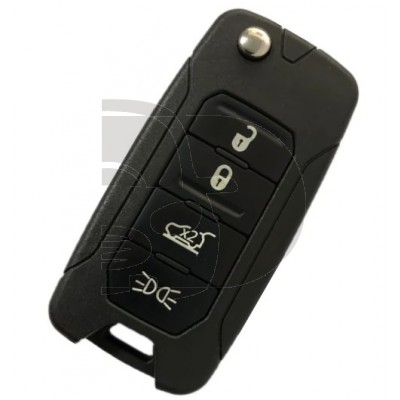 CARCASA MANDO PLEG. JEEP 4 BOTONES SIP22