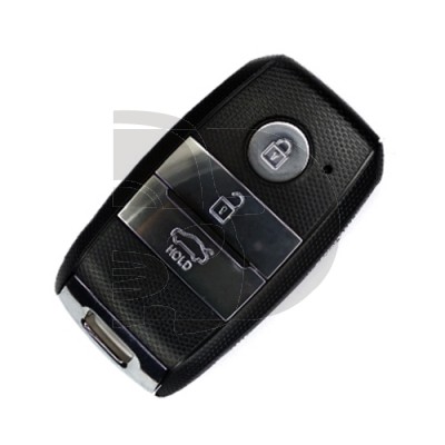 CARCASA TELEMANDO KEYLESS KIA 3 BOTONES  HYN14R