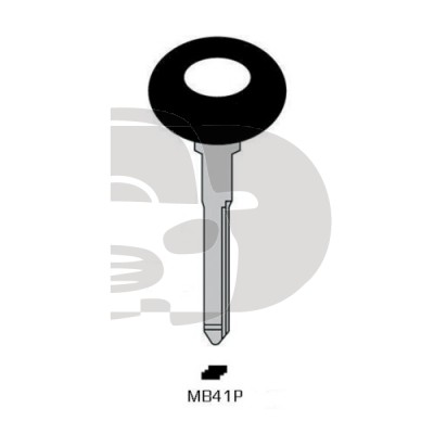 LLAVE SENCILLA MERCEDES  HU41P