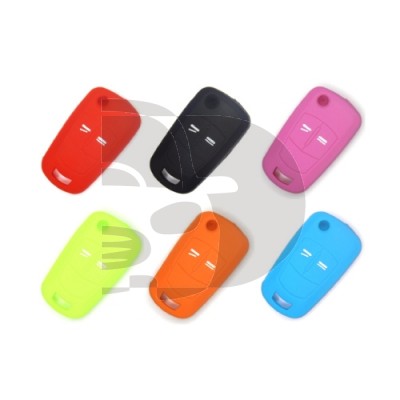 KIT FUNDAS MANDO PLEG OPEL 2 BOTONES