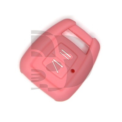 FUNDA MANDO FIJO OPEL ROSA 2 BOTONES
