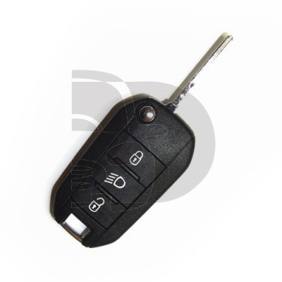 LLAVE+MANDO PLEG PEUGEOT 3008  ID47  HU83  3 BOT