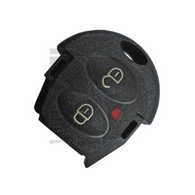 CARCASA MANDO FIJO SEAT  2 BOTONES  CANDADO