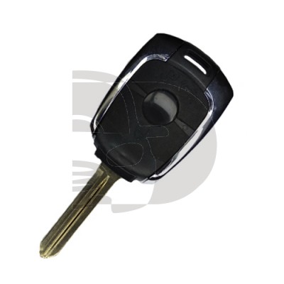 CARCASA MANDO FIJO SSANGYONG 2 BOTONES HYN14