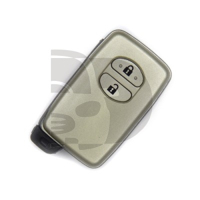 CARCASA TOYOTA 2 BOT KEYLESS GRIS