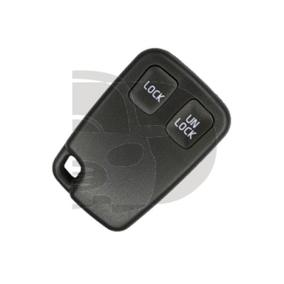 CARCASA TELEMANDO VOLVO  2 BOTONES - LLAVERO