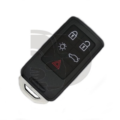 CARCASA SMARTKEY VOLVO 5 BOTONES  HU101