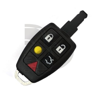 CARCASA SMARTKEY VOLVO 5 BOTONES - CON ESPIGA
