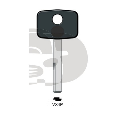 LLAVE SENCILLA OPEL  HU43