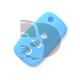 FUNDA AUDI 3 BOTONES  - AZUL CLARO