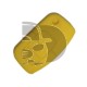 HOUSSE  TELECOMMANDE FORD JAUNE 3 BOUTONS