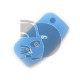 FUNDA MANDO FORD AZUL CLARO 3 BOTONES