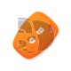 FUNDA RENAULT 2 BOTONES   - NARANJA