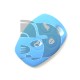 FUNDA RENAULT 3 BOTONES REDONDOS   - AZUL