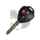 COQUE TELECOMMANDE TOYOTA 3 BOUTONS