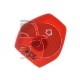 FUNDA MANDO BMW ROJO 2  BOTONES