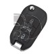 LLAVE CON MANDO PLEG CITROEN C-ELYSEE 2015> 3 BOT