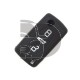 HOUSSE TELECOMMANDE CITROËN/PEUGEOT NOIR 3 BOUTONS