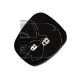FUNDA MANDO FIJO CITROEN/PEUGEOT NEGRO 2 BOTONES