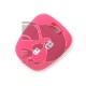 FUNDA MANDO FIJO CITROEN/PEUGEOT ROSA 2 BOTONES
