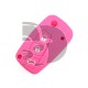 FUNDA MANDO  FIAT/PSA ROSA 3 BOTONES