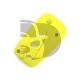FUNDA MANDO  FIAT/PSA VERDE 3 BOTONES