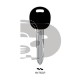 LLAVE SENCILLA HYUNDAI  HYN7R