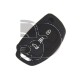 FUNDA MANDO HYUNDAI/KIA NEGRO 3 BOTONES
