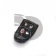 CARCASA TELEMANDO PLEG JAGUAR 4 BOTONES
