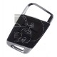 TELEMANDO GENERACION ZB KB900/200 ID: NO 3 BOTONES