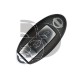 CARCASA MANDO SMARTKEY NISSAN 3 BOTONES