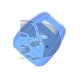 FUNDA MANDO FIJO OPEL AZUL CLARO 2 BOTONES