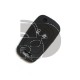 FUNDA MANDO PLEG OPEL NEGRO 2 BOTONES