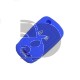 FUNDA MANDO PLEG OPEL AZUL OSCURO  2 BOTONES