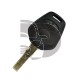 CARCASA MANDO FIJO PORSCHE 3 BOTONES  HU66