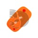 FUNDA MANDO PLEGABLE NAULT NARANJA 2 BOTONES