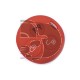 FUNDA MANDO FIJO SMART ROJO  3 BOTONES