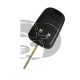CARCASA MANDO FIJO OPEL 2 BOTONES HU100